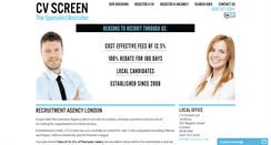 Desktop Screenshot of londonrecruitmentagency.com
